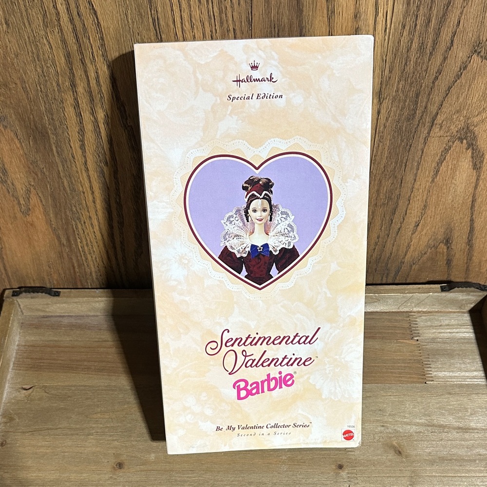 Hallmark Sentimental Valentine Barbie in Purple Dress